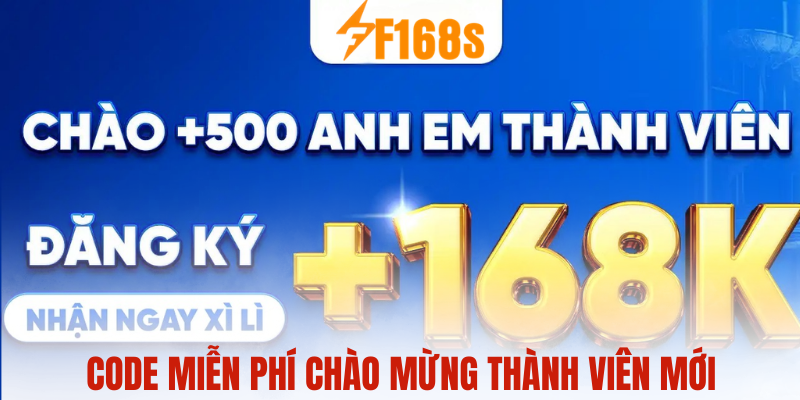 Code miễn phí trào mừng thành viên mới